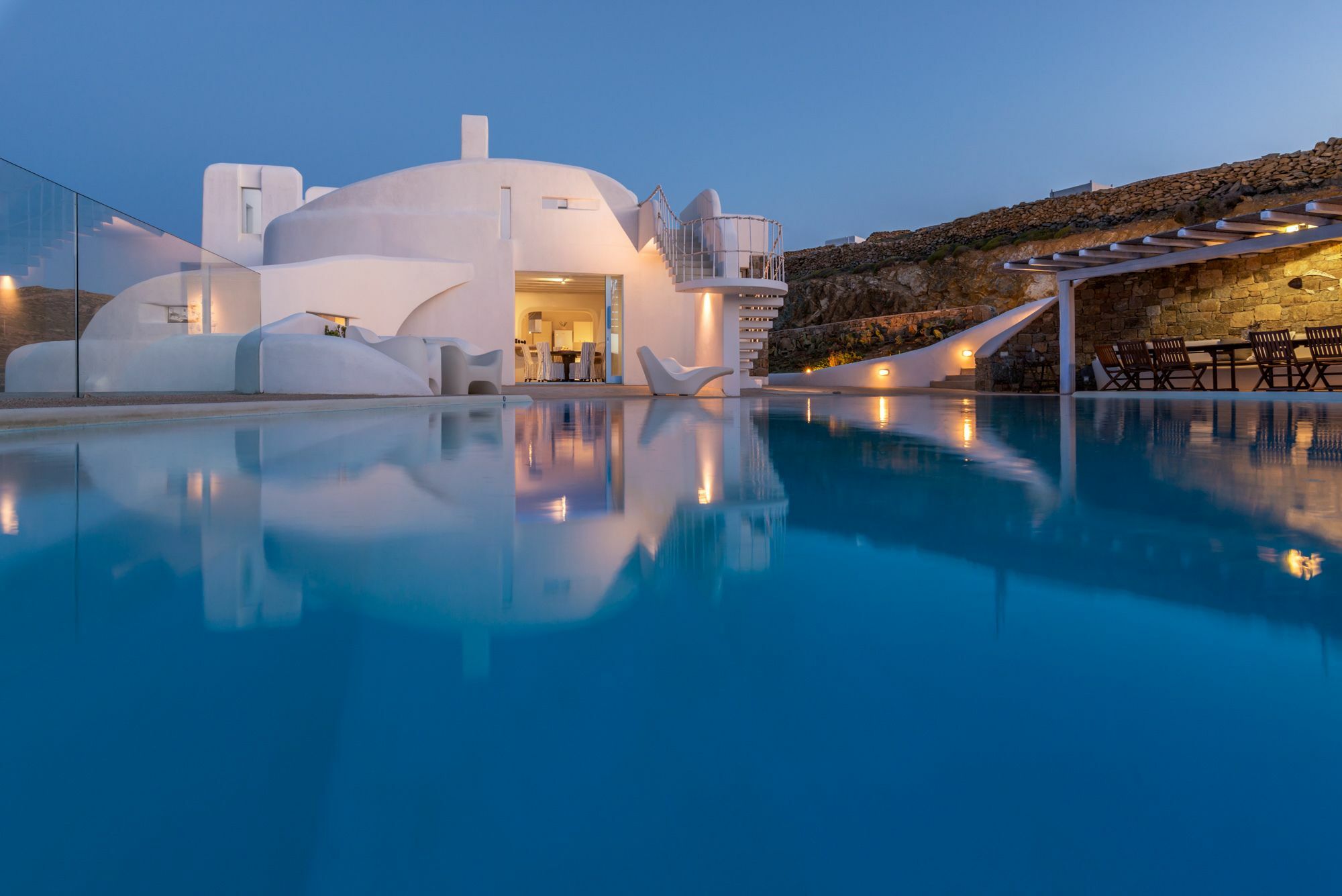 Villa Aegean Lighthouse Fanari  Eksteriør bilde